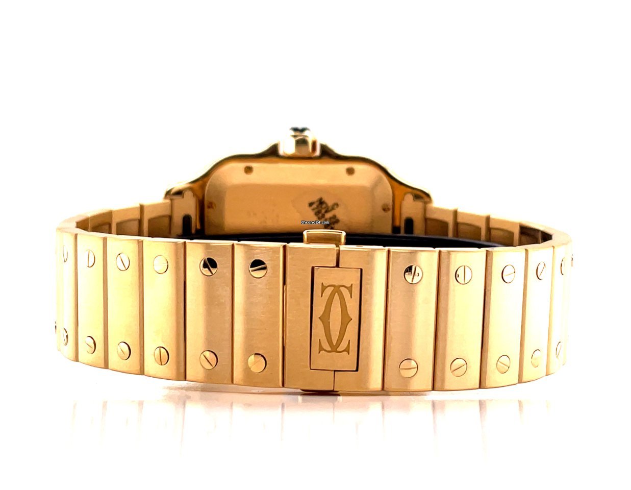 Cartier Santos Mens watch Unisex Automatic Yellow gold WGSA0029 6