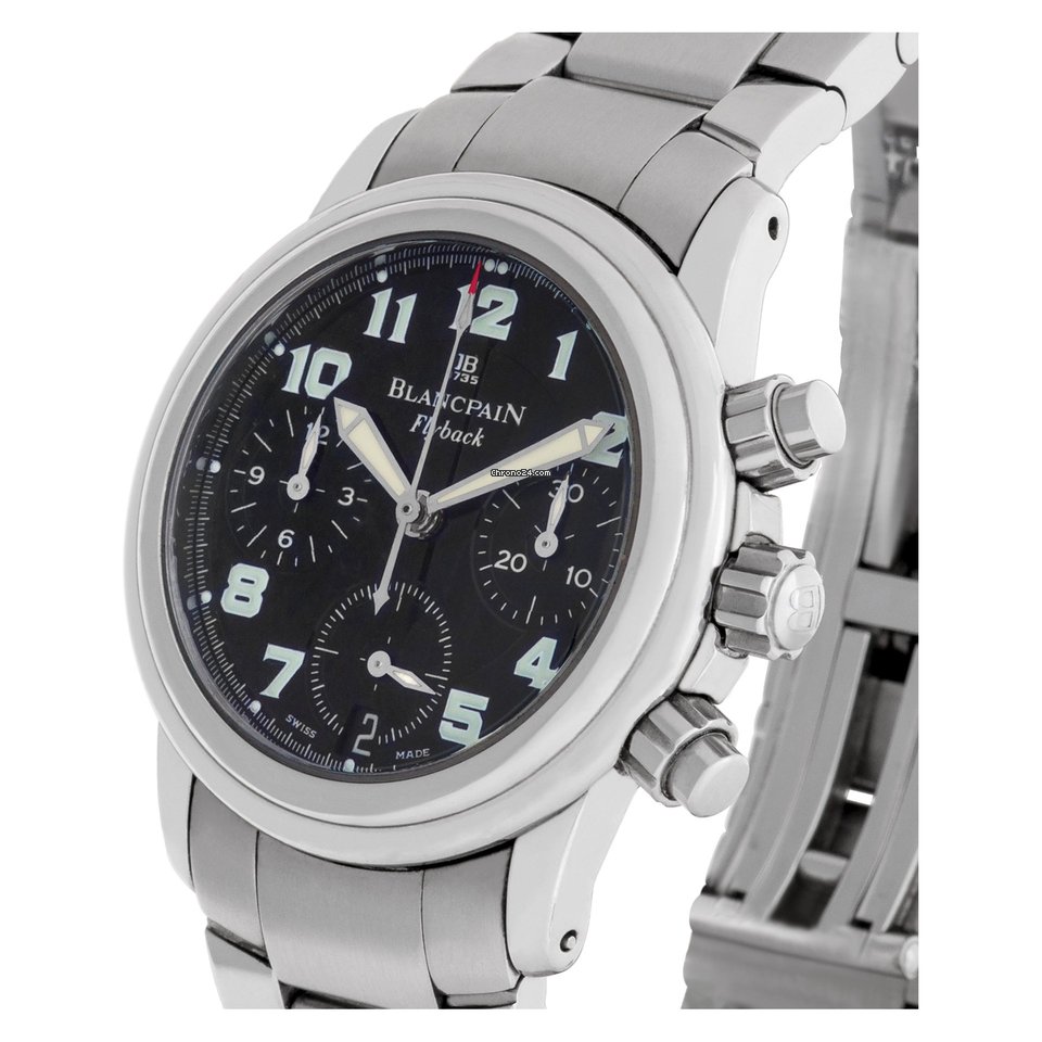 Blancpain Leman Fly-Back Womens watch Automatic Steel 2185F-1130-71 6