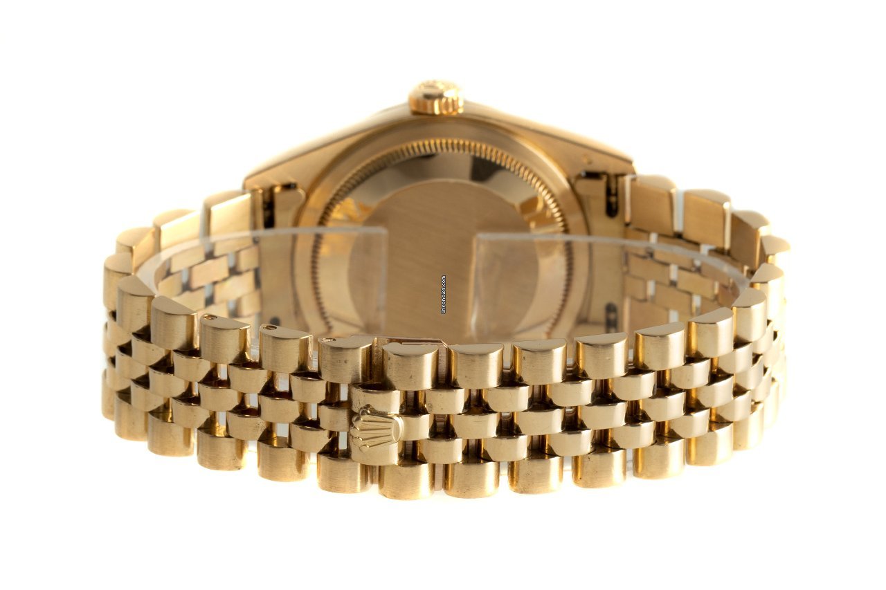 Rolex Datejust 36 Mens watch Unisex Yellow gold Automatic 16238 6
