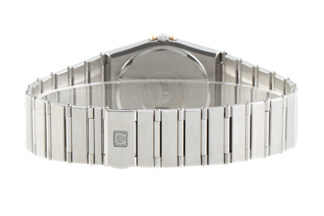 Omega Constellation Day-Date Mens watch Unisex Quartz Gold Steel 396.1070 6