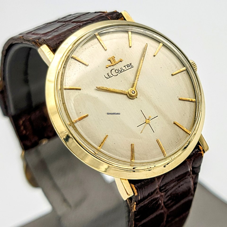 Jaeger-LeCoultre Mens watch Unisex Manual winding Yellow gold LeCoultre 818 6
