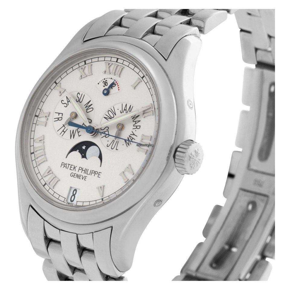 Patek Philippe Annual Calendar Mens watch Unisex Automatic White gold 5036-1 6