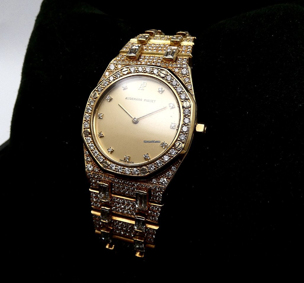 Audemars Piguet Royal Oak Mens watch Unisex Quartz Yellow gold BA56343 699 6