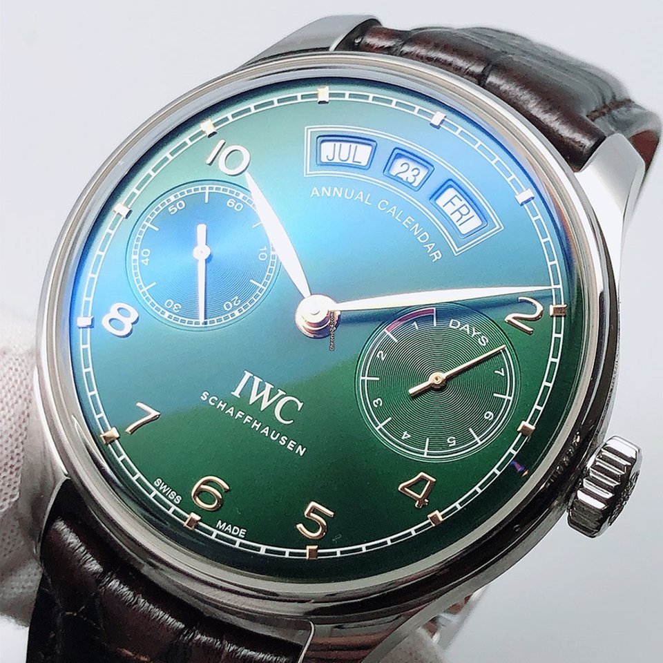 IWC Portuguese Annual Calendar Mens watch Unisex Automatic Steel IW503510 6