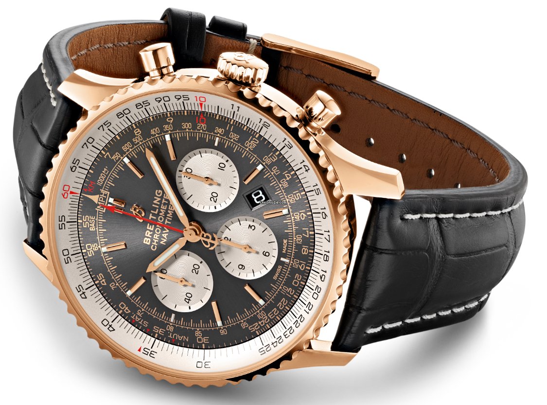 Breitling Navitimer 01 (46 MM) Mens watch Unisex Automatic Rose gold RB0127121F1P1 6