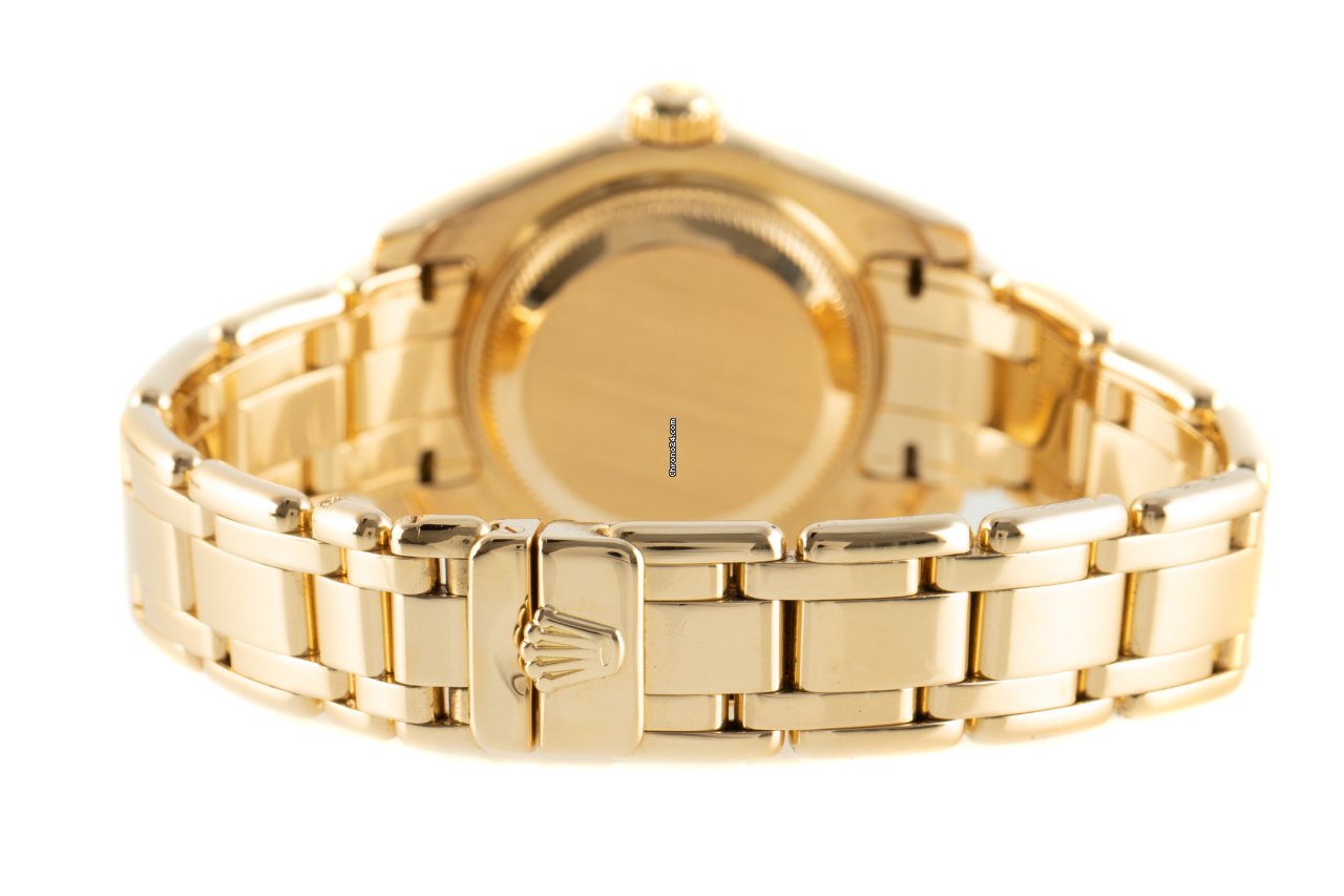 Rolex Lady-Datejust Pearlmaster Womens watch Yellow gold Automatic 69318 6