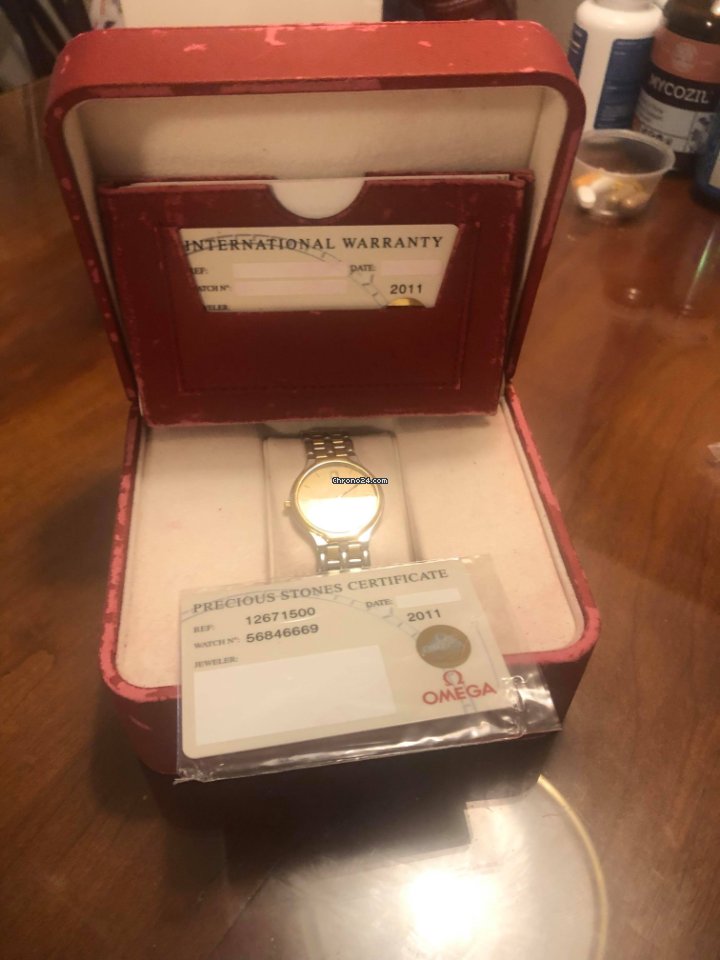 Omega De Ville Mens watch Unisex Quartz Steel 56999106 6