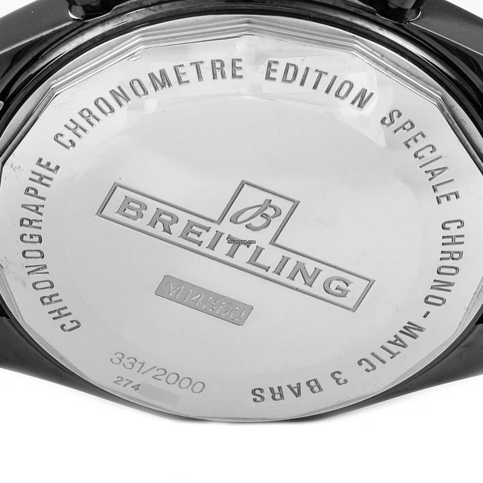 Breitling Chrono-Matic 49 Mens watch Unisex Automatic Steel M14360 6