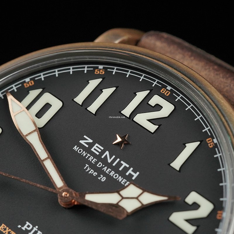 Zenith Pilot Type 20 Extra Special Mens watch Unisex Automatic Bronze 29.2430.679 21.C753 6