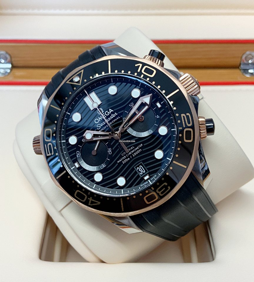 Omega Seamaster Mens watch Unisex Automatic Gold Steel 210.22.44.51.01.001 6