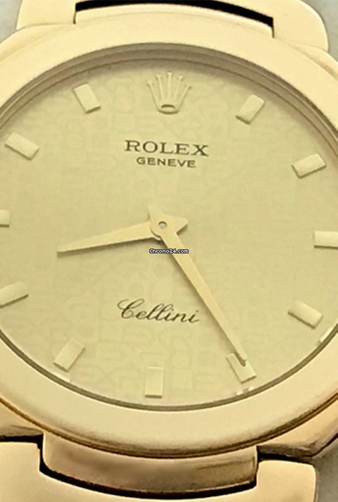 Rolex Cellini Mens watch Unisex Yellow gold Quartz 6623 8 6