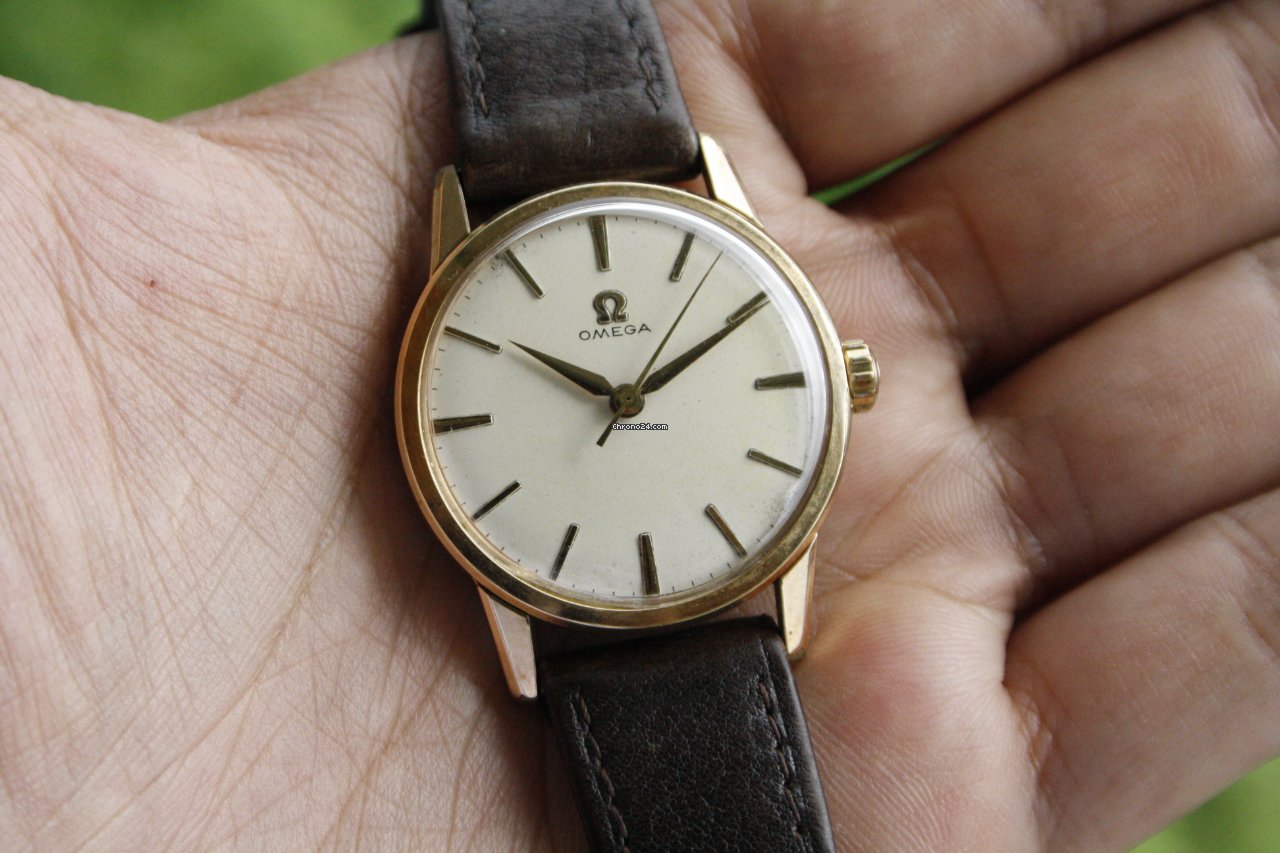 Omega Mens watch Unisex Manual winding Gold Steel 14714-3 6