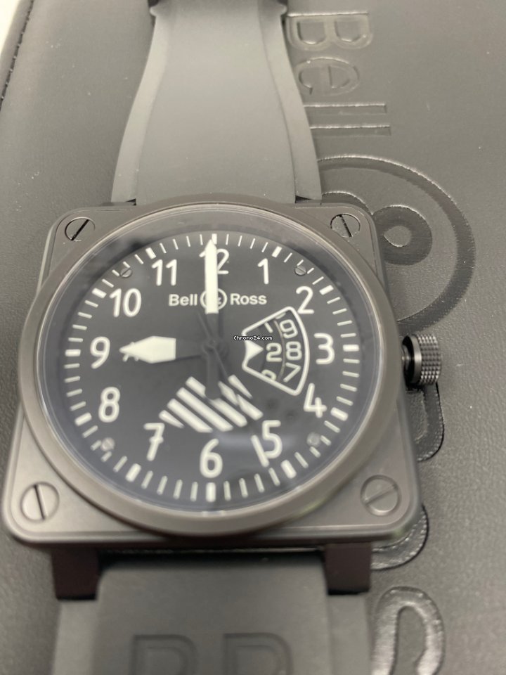 Bell & Ross BR 01-96 Grande Date Mens watch Unisex Steel BR0196-ALTIMETER 6