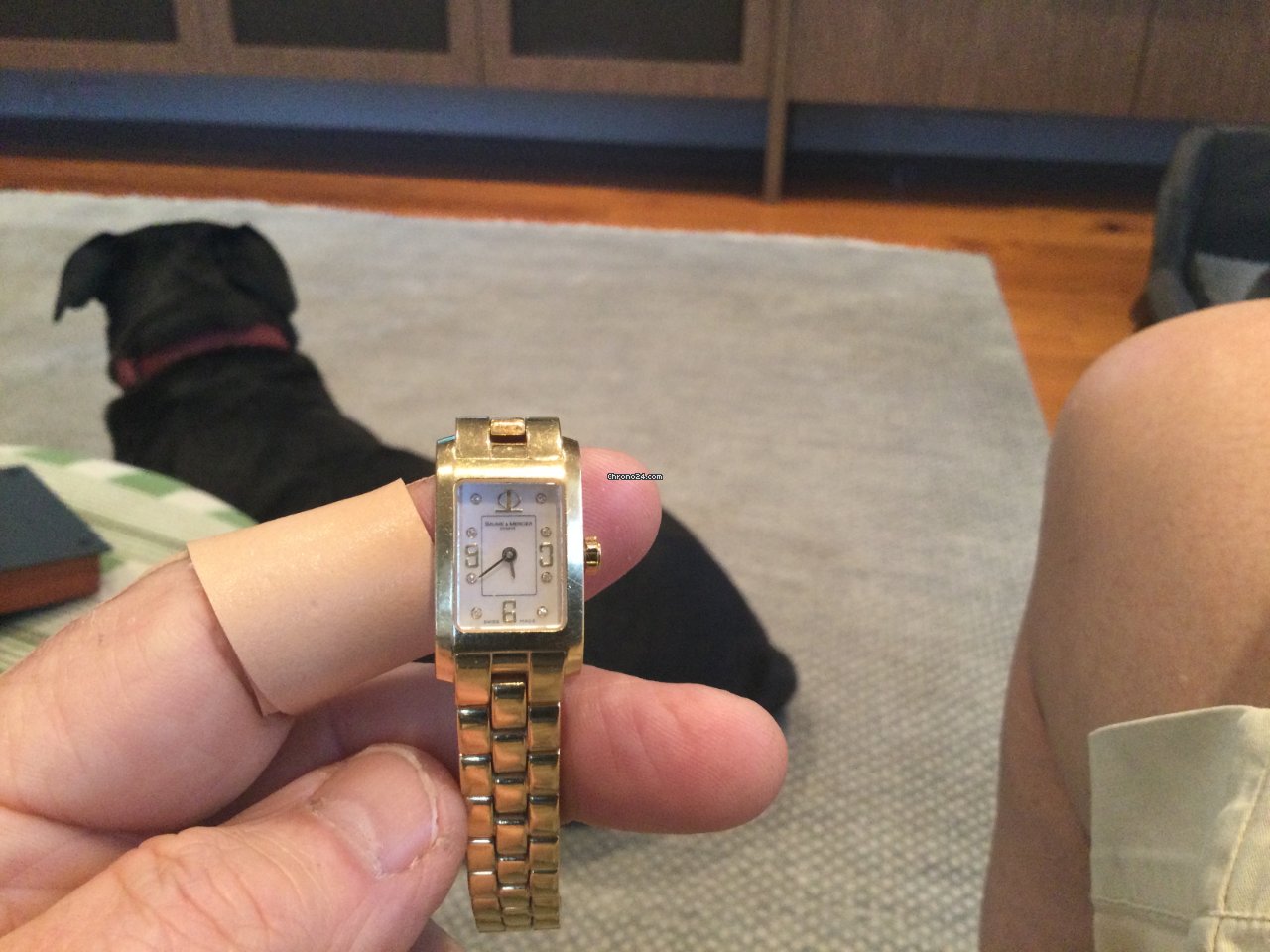 Baume & Mercier Hampton Womens watch Quartz Yellow gold M0A08394 serial number 3671863 6