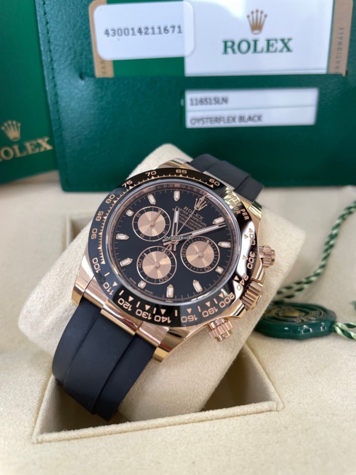 Rolex Daytona Mens watch Unisex Rose gold Automatic 116515ln 6
