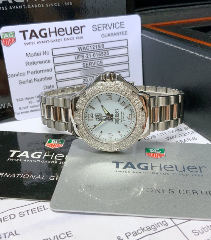 TAG Heuer Formula 1 Lady Womens watch Quartz Steel WAC1215-0 6