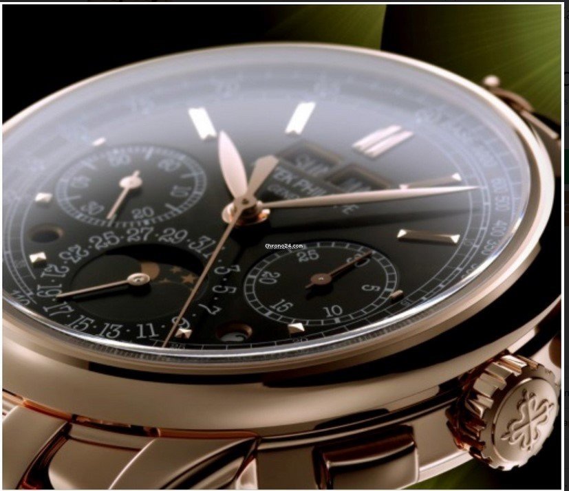 Patek Philippe Perpetual Calendar Chronograph Mens watch Unisex Manual winding Rose gold 5270R-1R 6