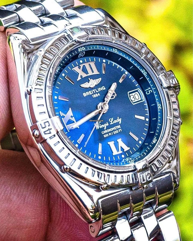 Breitling Wings Lady Womens watch Quartz Steel A67350 6