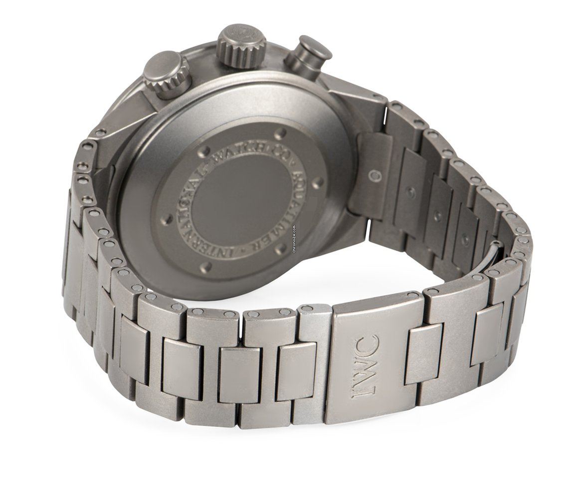 IWC Aquatimer Chronograph Mens watch Unisex Automatic Titanium IW371903 6