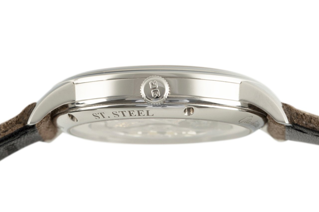 Glashtte Original Senator Automatic Mens watch Unisex Automatic Steel 1-39-59-01-02-04 6