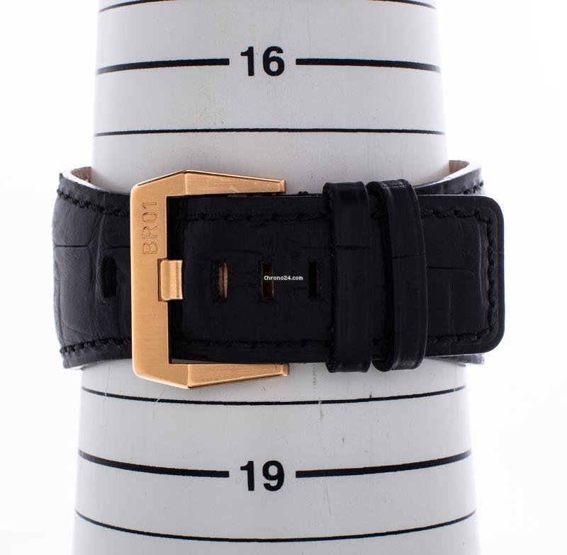 Bell & Ross BR 01-94 Chronographe Mens watch Unisex Automatic Gold Steel Br01 94 6