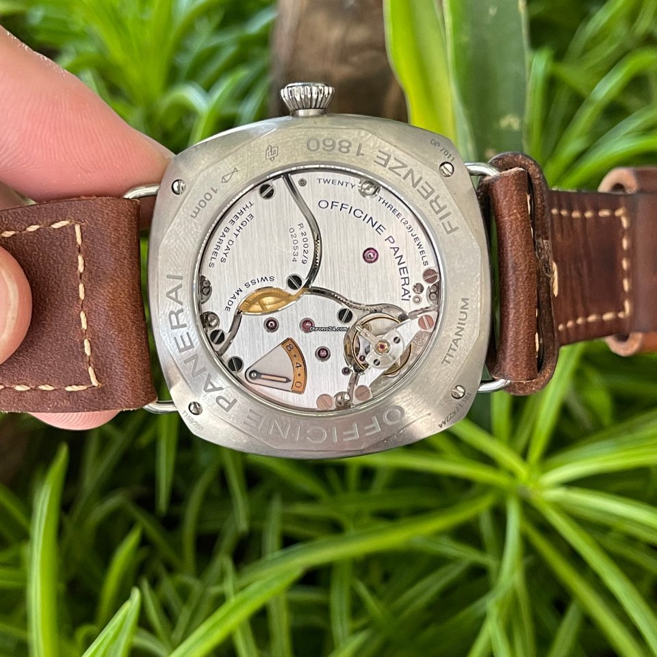 Panerai Radiomir 8 Days Mens watch Unisex Manual winding Titanium PAM 00735 6