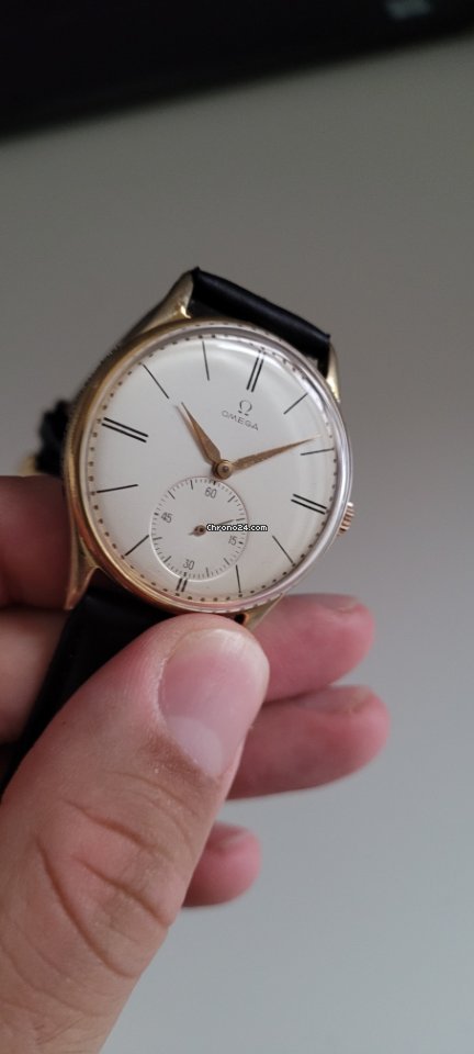 Omega Mens watch Unisex Manual winding Gold Steel 30T2 6