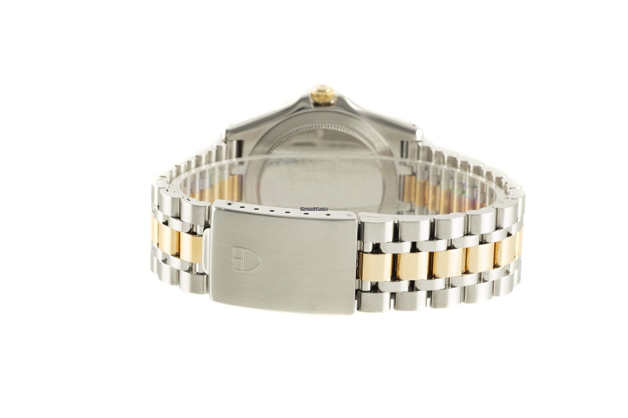 Tudor Monarch Mens watch Unisex Quartz Gold Steel 15633 6