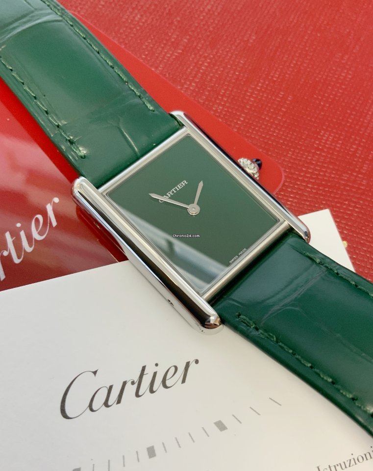 Cartier Tank Womens watch Quartz Steel WSTA0056 6