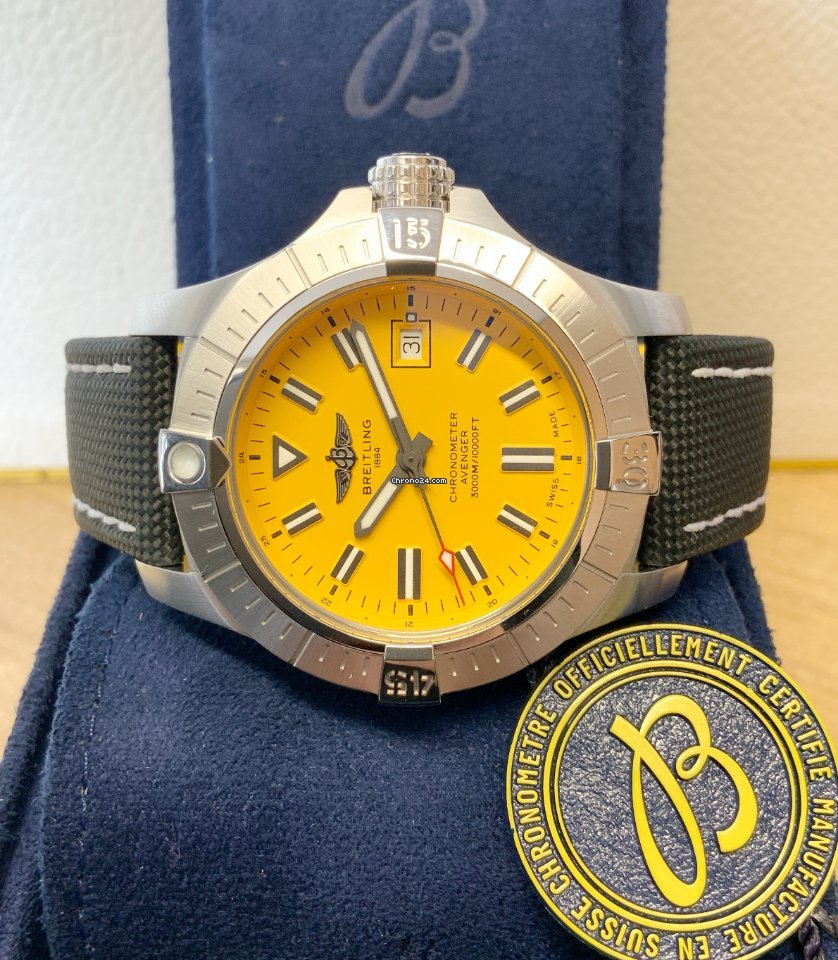 Breitling Avenger Seawolf Mens watch Unisex Automatic Steel A17319101I1X1 6