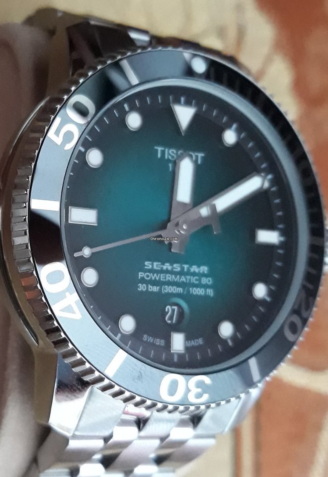 Tissot Seastar 1000 Mens watch Unisex Automatic Steel T120.417.11.091.00 6