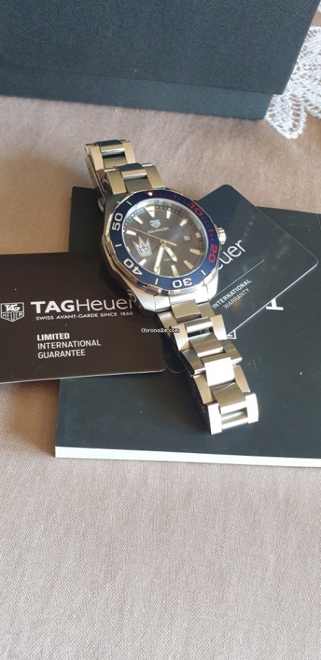 TAG Heuer Aquaracer Mens watch Unisex Quartz Steel WAY101J 6