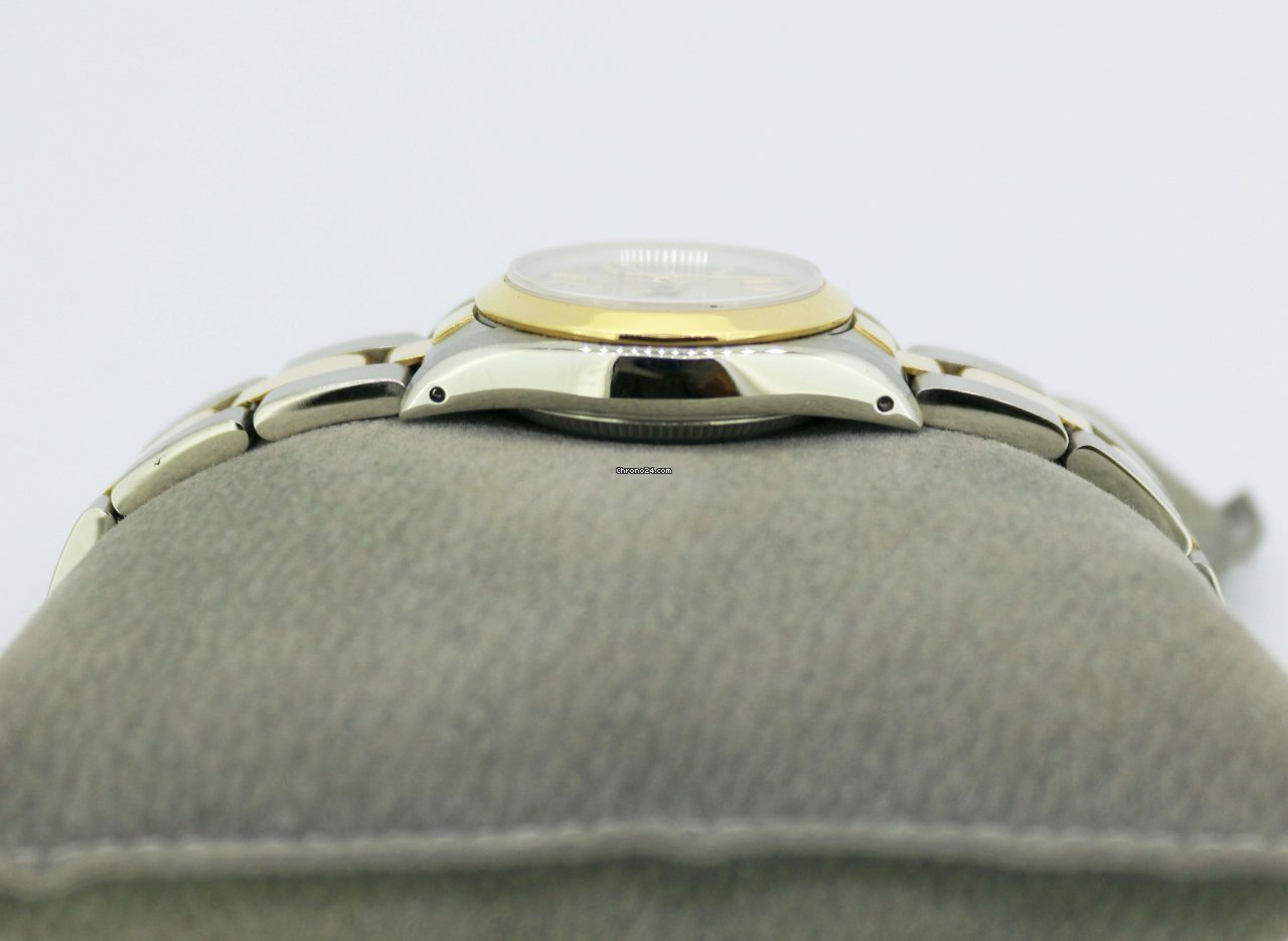 Rolex Oyster Perpetual Womens watch Gold Steel Automatic 67183 6