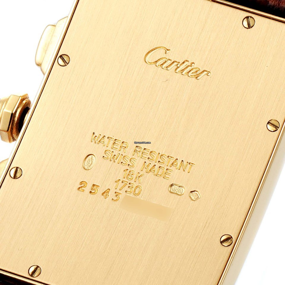 Cartier Tank Americaine Mens watch Unisex Quartz W2601156 6