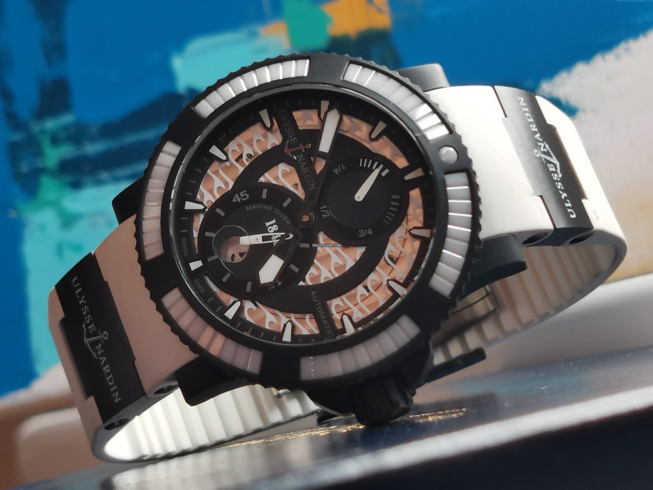 Ulysse Nardin Diver Black Sea Mens watch Unisex Automatic Steel 263-92B0-3C 920 6
