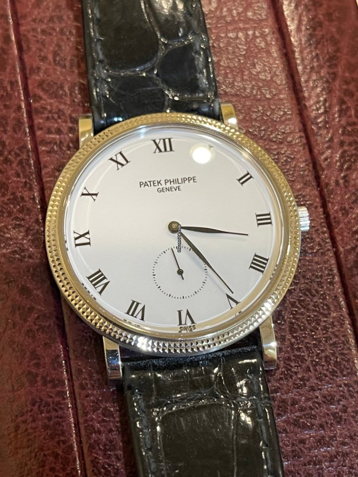 Patek Philippe Calatrava Mens watch Unisex Manual winding White gold 3919G-001 6