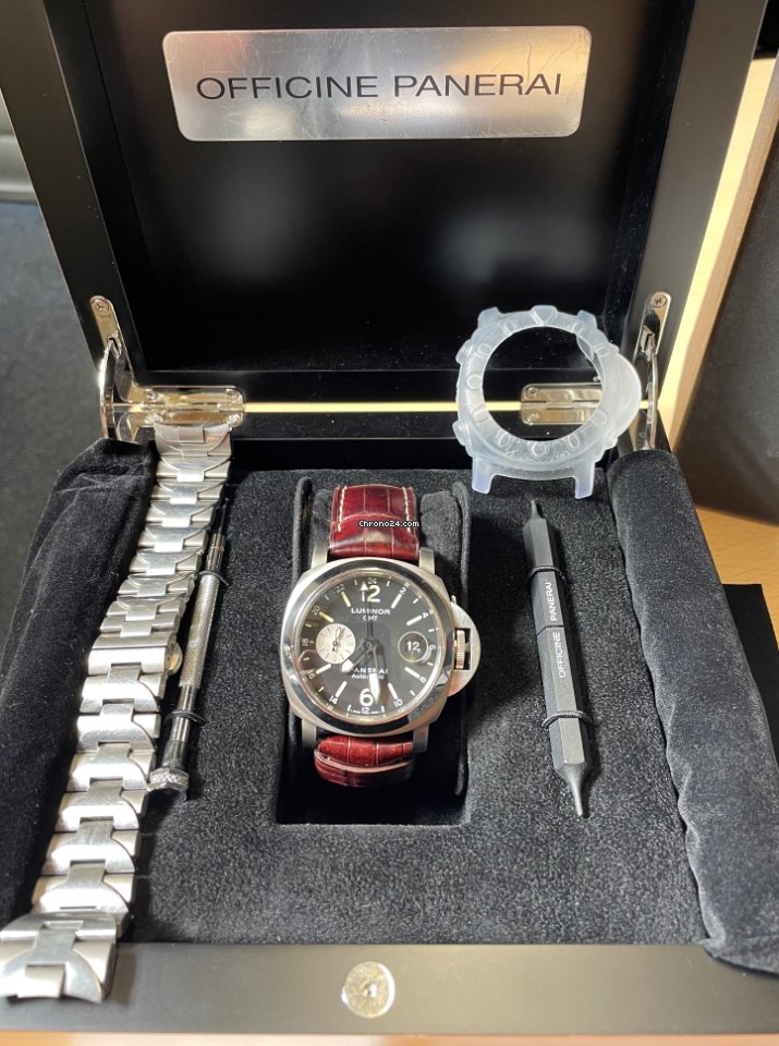 Panerai Luminor GMT Automatic Mens watch Unisex Automatic Titanium PAM161 6