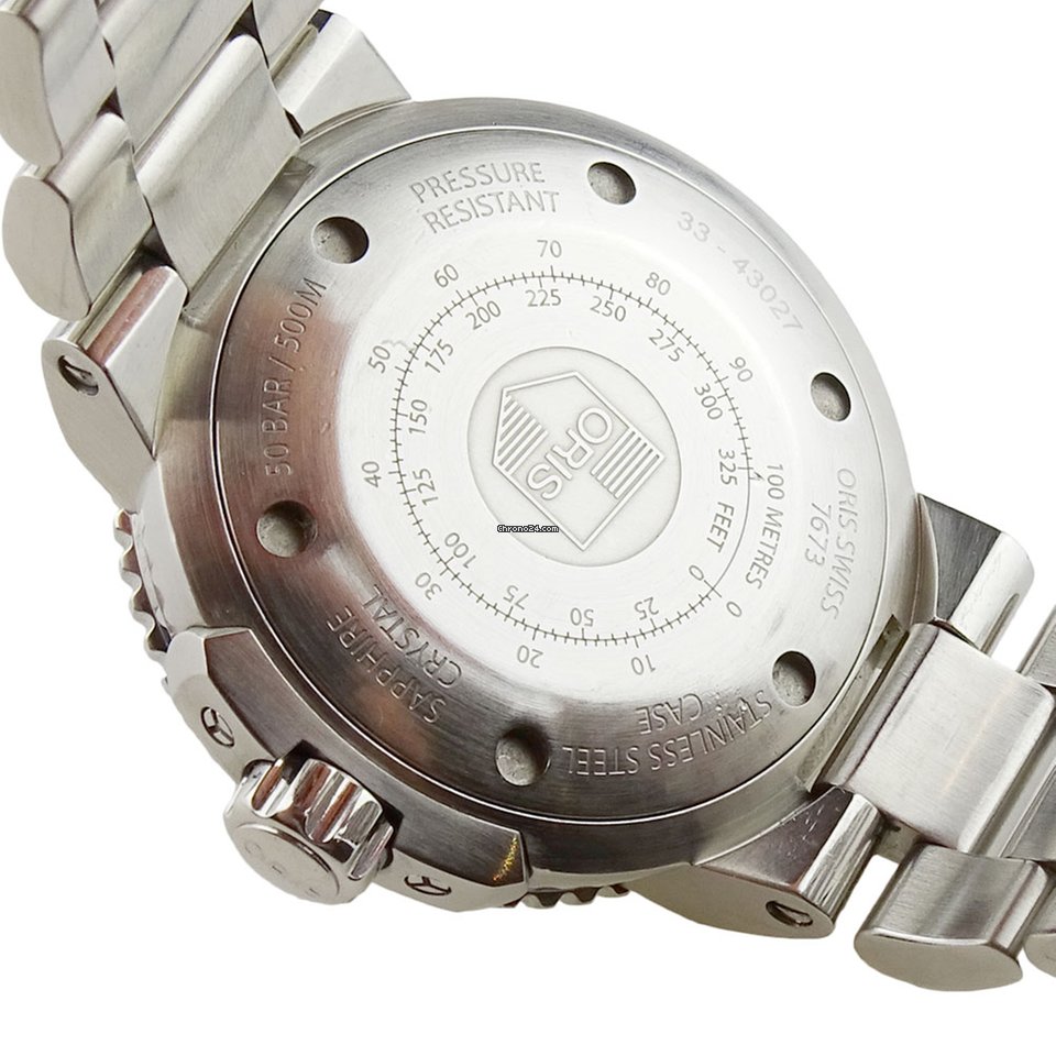 Oris Aquis Small Second Mens watch Unisex Automatic Steel 01 743 7673 4159-07 8 26 01PEB 6