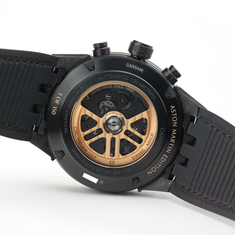 TAG Heuer Carrera Heuer-02T Mens watch Unisex Automatic Titanium CAR5A8E.FT6181 6