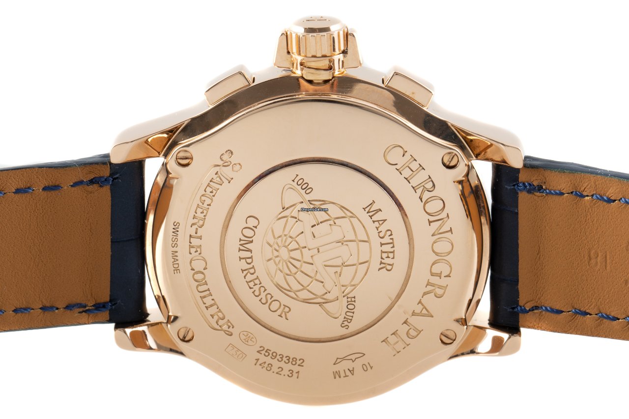Jaeger-LeCoultre Master Compressor Chronograph Womens watch Quartz Red gold 148.2.31 6
