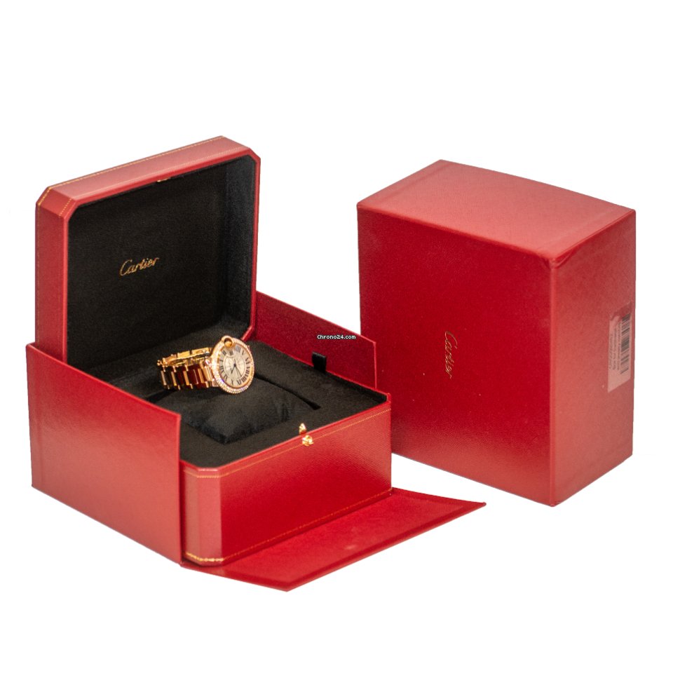 Cartier Ballon Bleu 33mm Womens watch Automatic Rose gold WE902064  3682 6