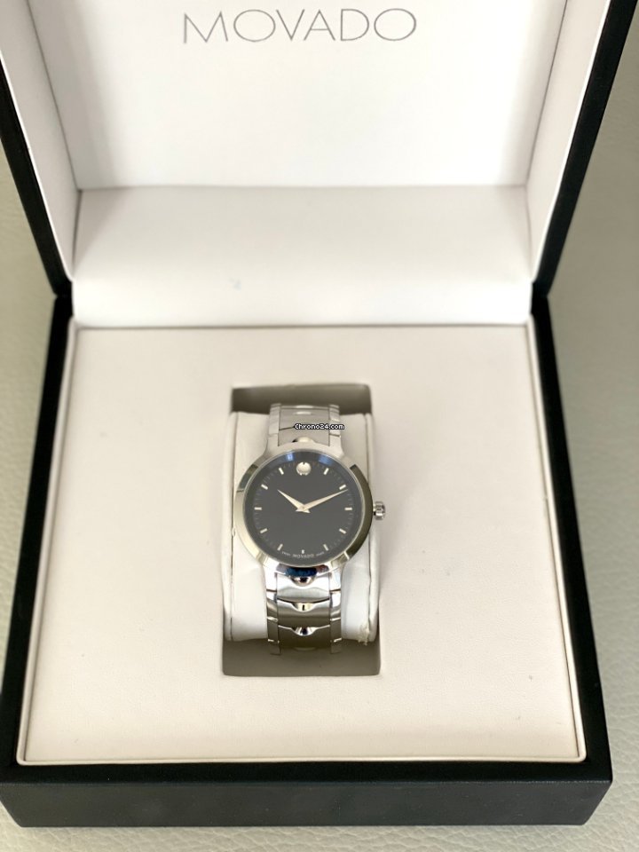 Movado Mens watch Unisex Quartz Steel 0607041 6