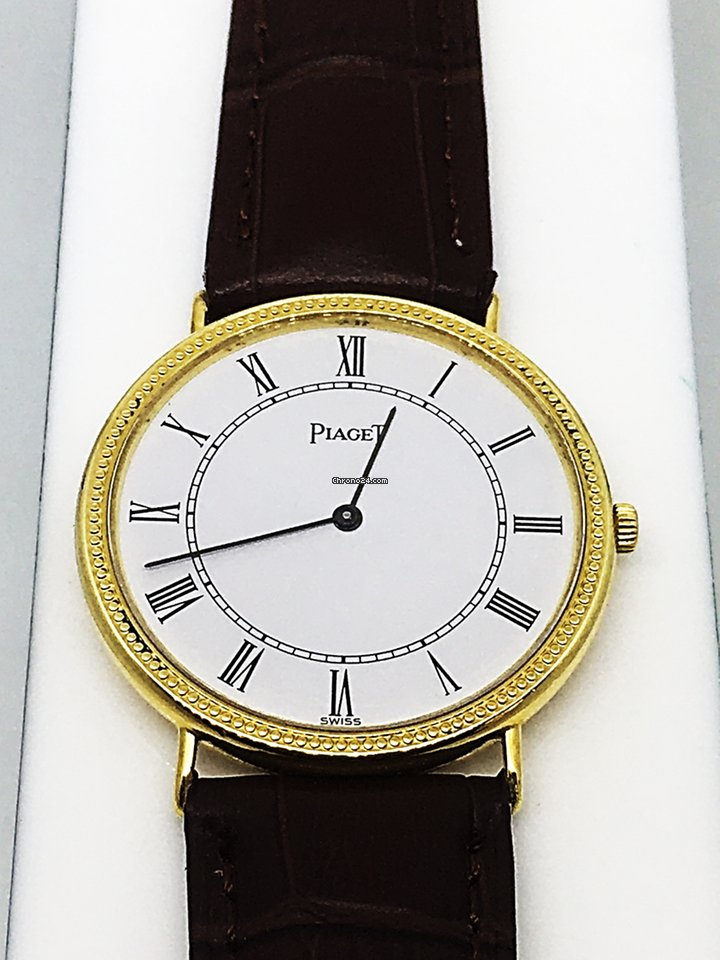 Piaget Mens watch Unisex Quartz Yellow gold PIAGET 84231 6