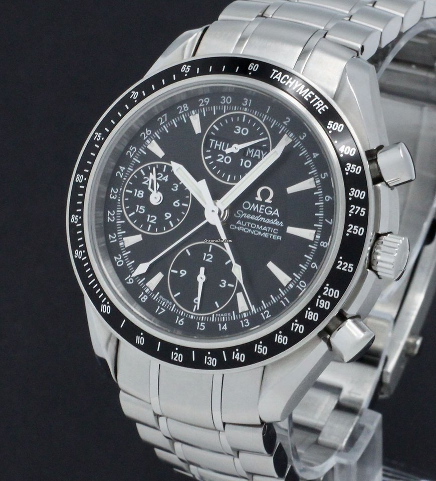 Omega Speedmaster Day Date Mens watch Unisex Automatic Steel 3220.50.00 6