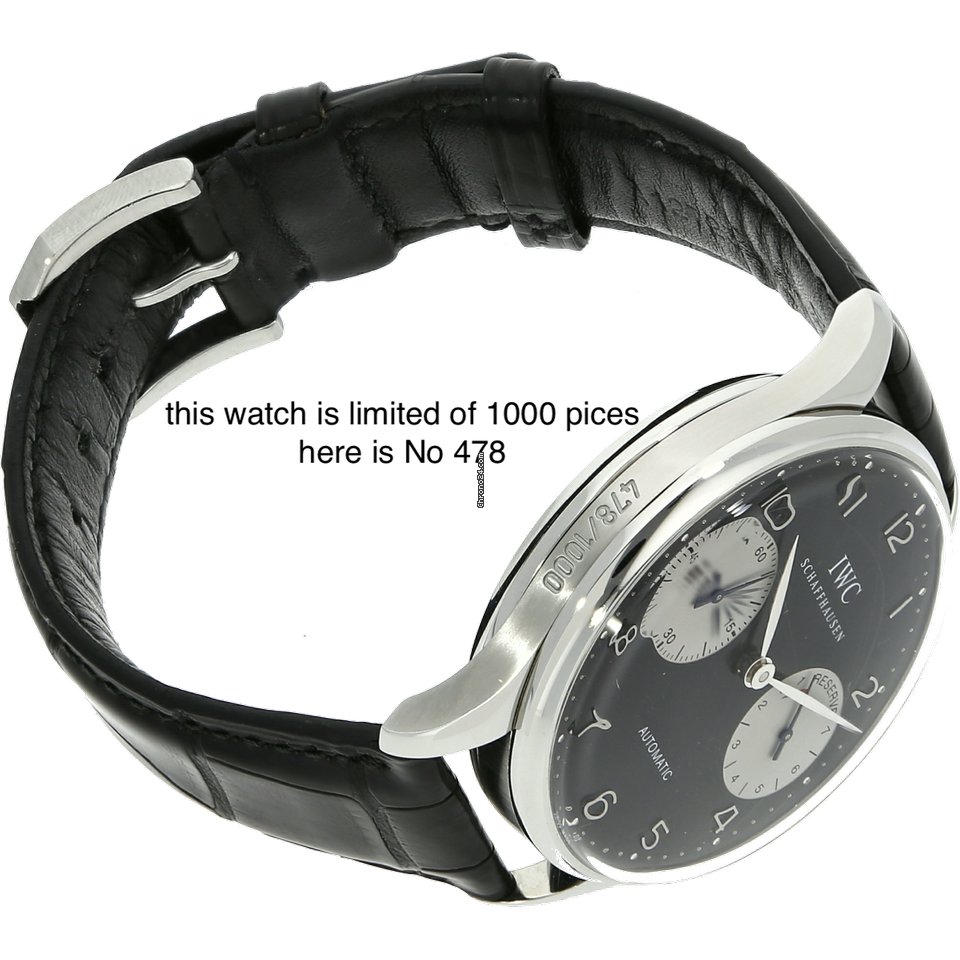 IWC Portuguese Mens watch Unisex Automatic Steel IW5000 6