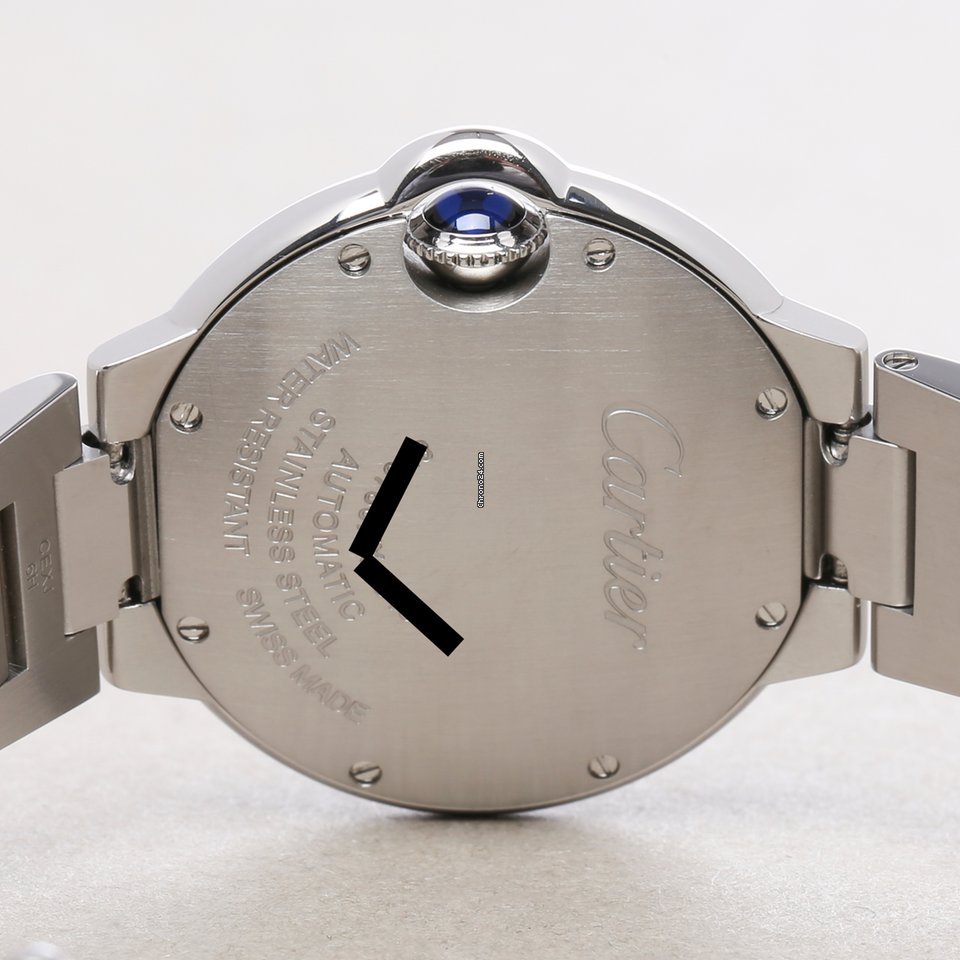 Cartier Ballon Bleu 33mm Womens watch Automatic Steel W6920071 or 3489 6