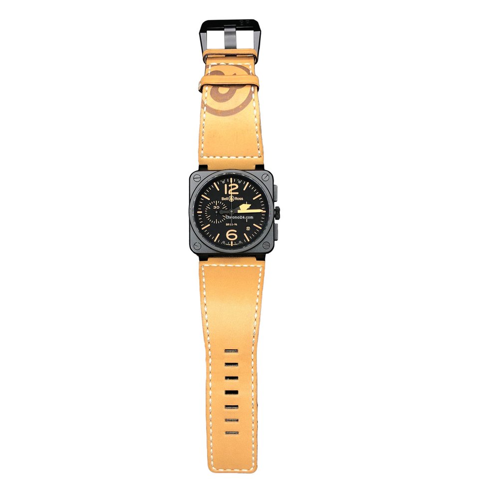 Bell & Ross BR 03-94 Chronographe Mens watch Unisex Automatic Ceramic BR0394-HERI-CE 6