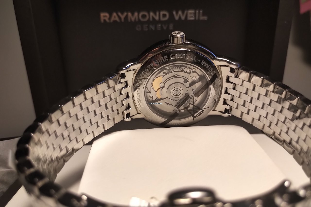 Raymond Weil Maestro Mens watch Unisex Automatic Steel 2837-st-00659 6