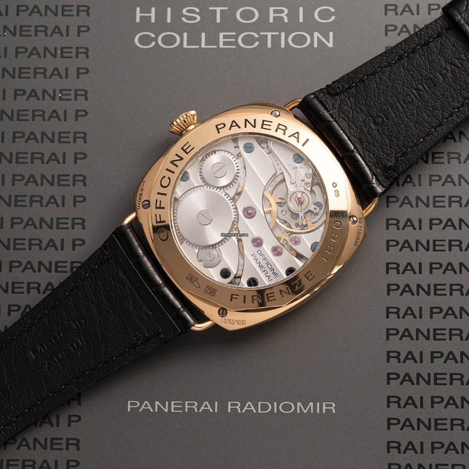 Panerai Radiomir Mens watch Unisex Manual winding Rose gold PAM 00231 6