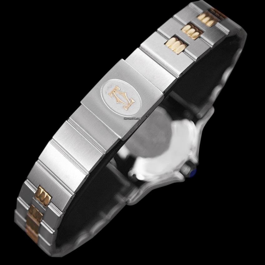 Cartier Santos Mens watch Unisex Automatic Gold Steel 8306ST 6